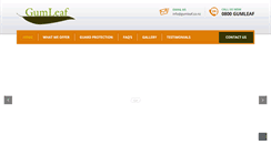 Desktop Screenshot of gumleaf.co.nz